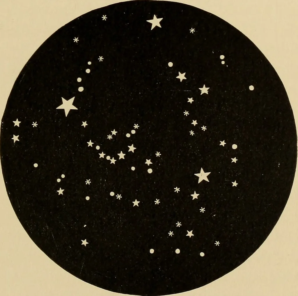 An illustration from Astronomy with an opera-glass:, 1896, leaf 110