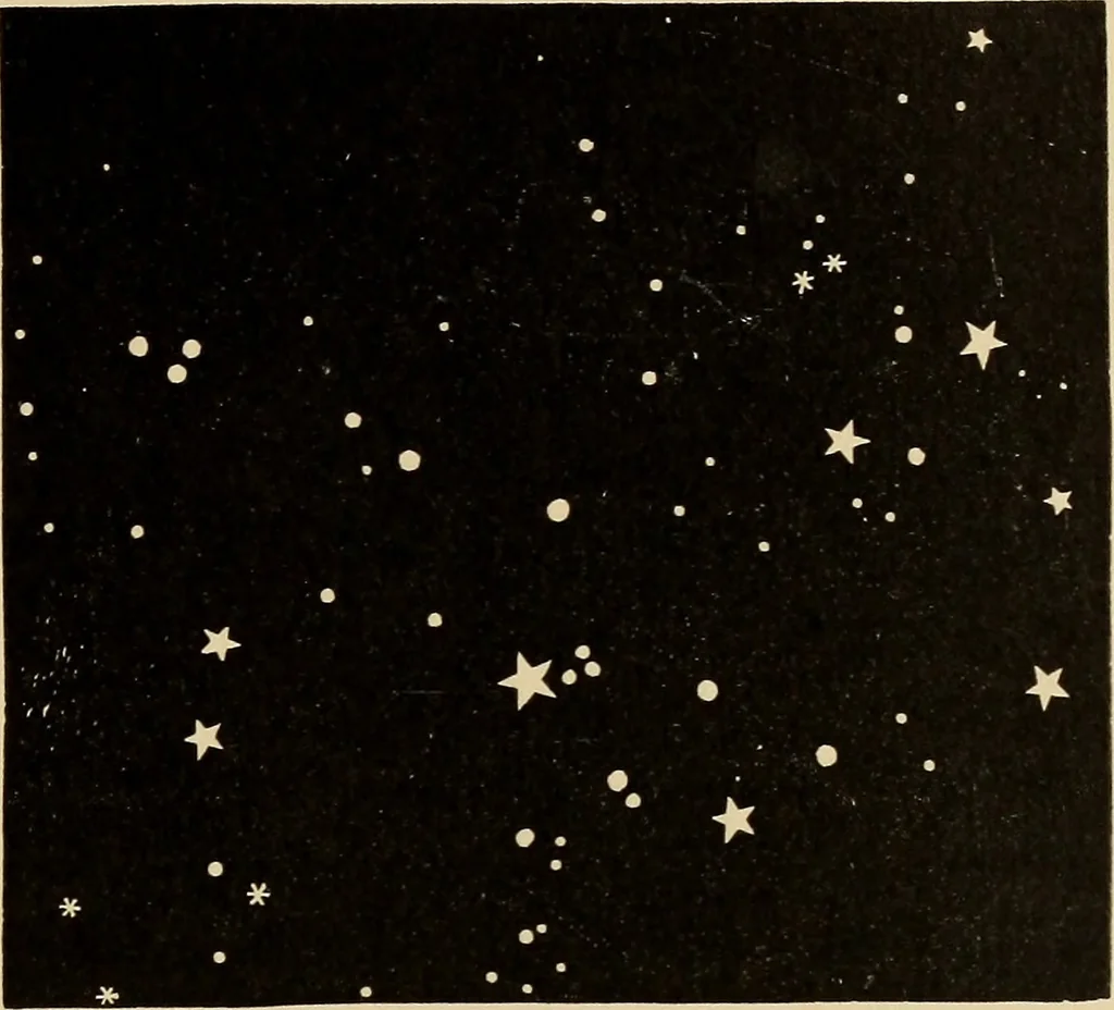 An illustration from Astronomy with an opera-glass:, 1896, leaf 114