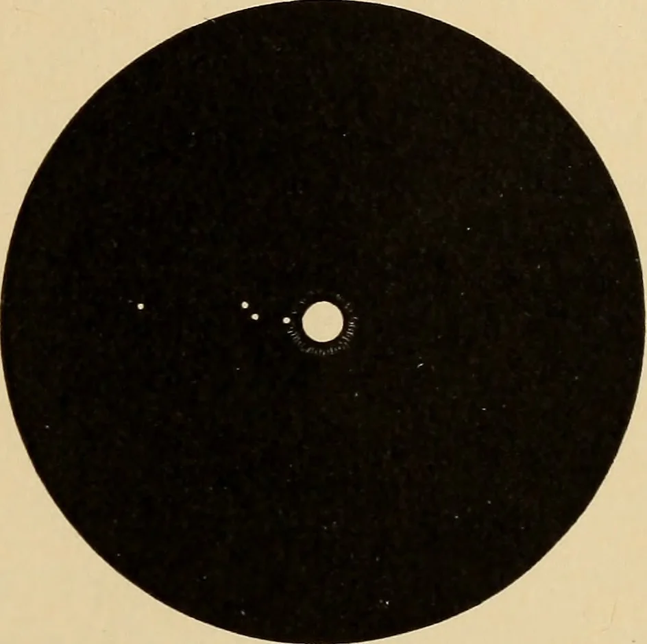 An illustration from Astronomy with an opera-glass:, 1896, leaf 152