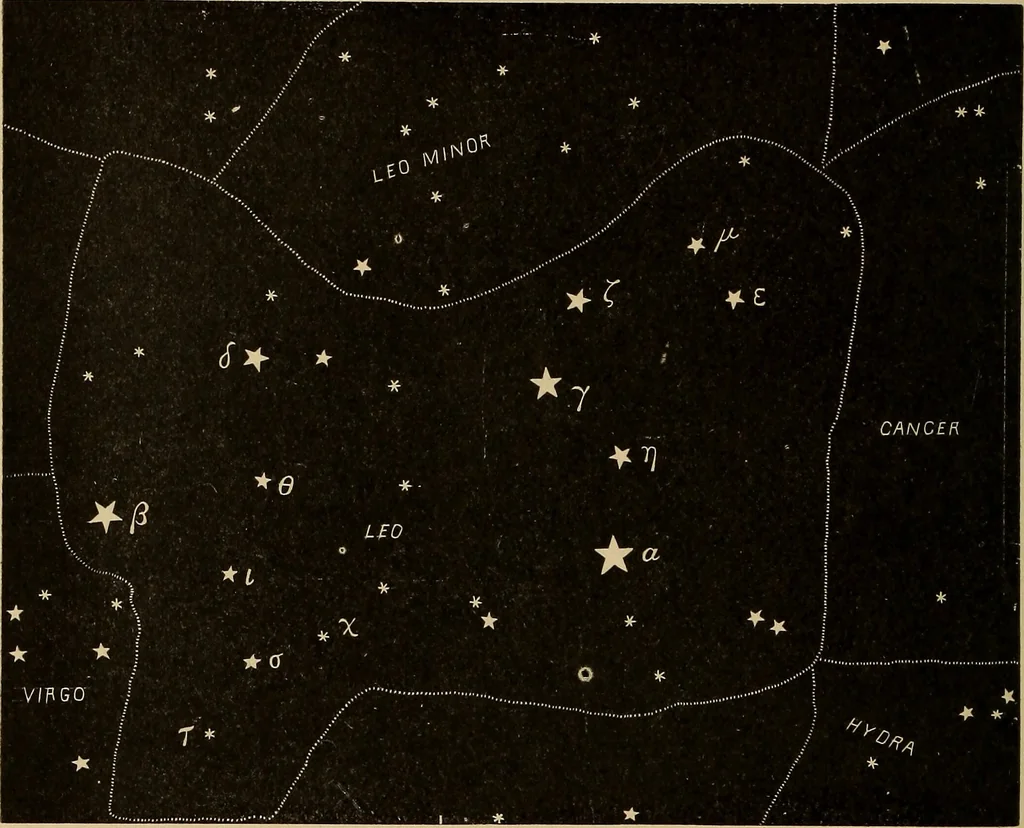 An illustration from Astronomy with an opera-glass:, 1896, leaf 23