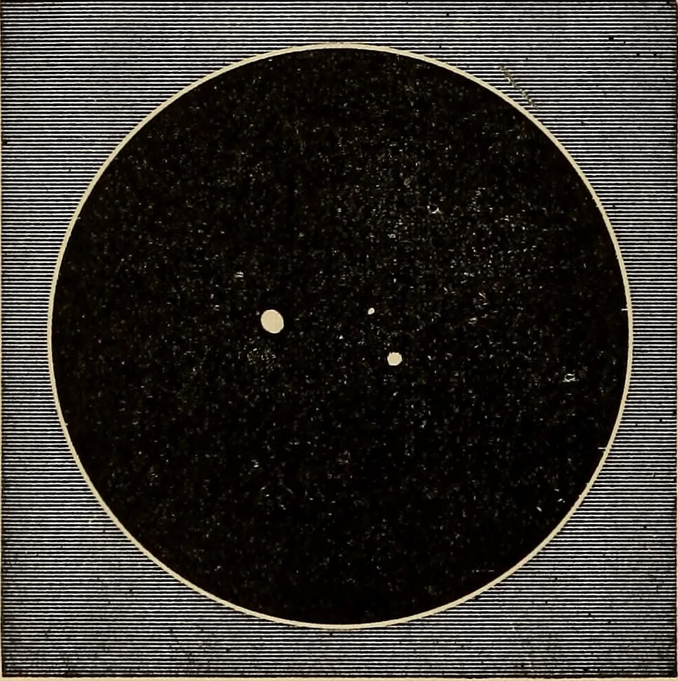 An illustration from Astronomy with an opera-glass:, 1896, leaf 39