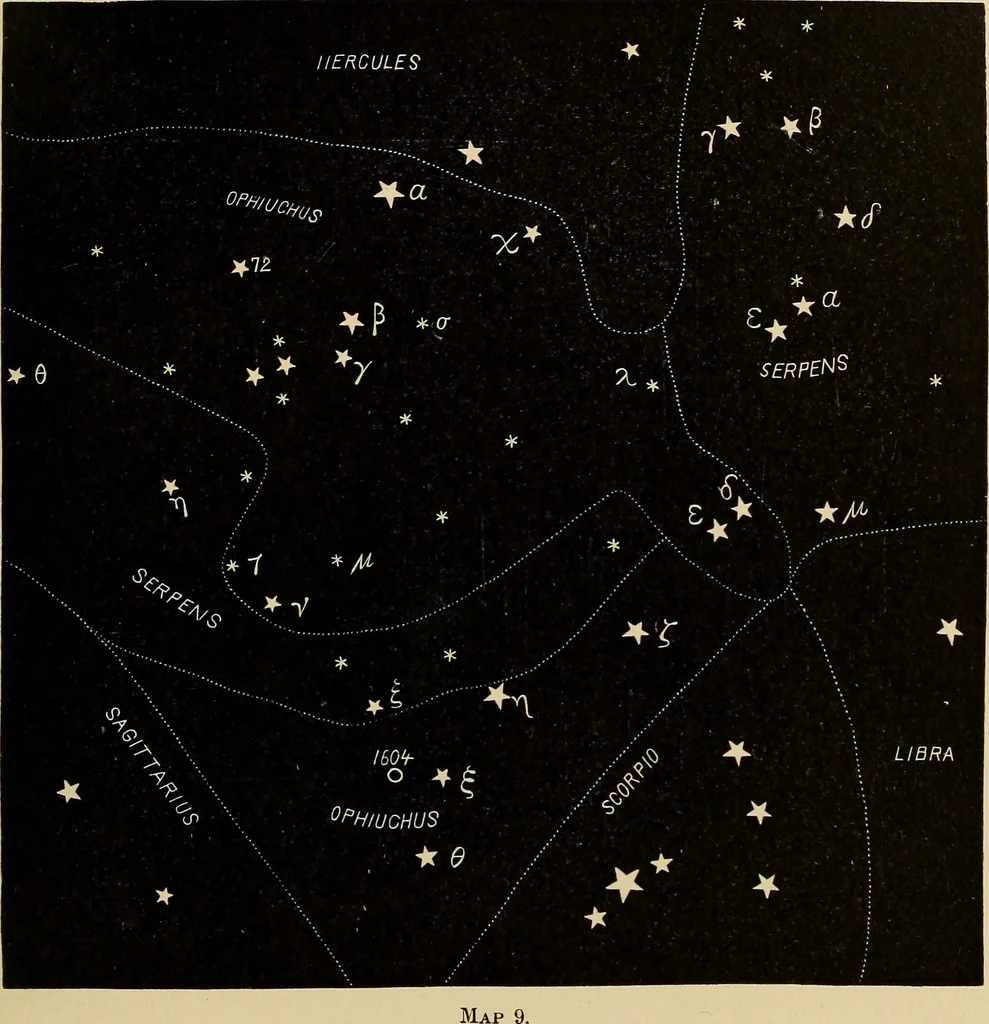 An illustration from Astronomy with an opera-glass:, 1896, leaf 52