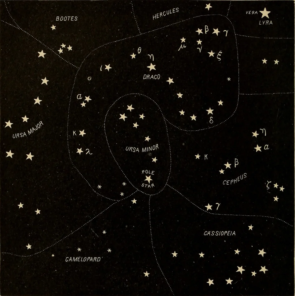 An illustration from Astronomy with an opera-glass:, 1896, leaf 69