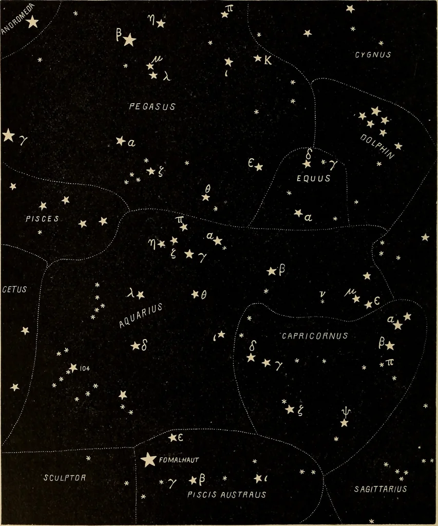 An illustration from Astronomy with an opera-glass:, 1896, leaf 75