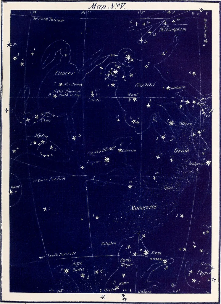 An illustration from Astronomy without a telescope:, 1869, leaf 40