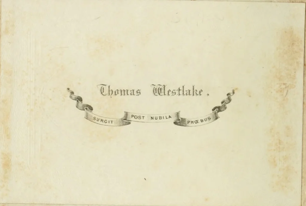 An illustration from Astronomy and general physics considered with reference to natural theology, 1847, leaf 1