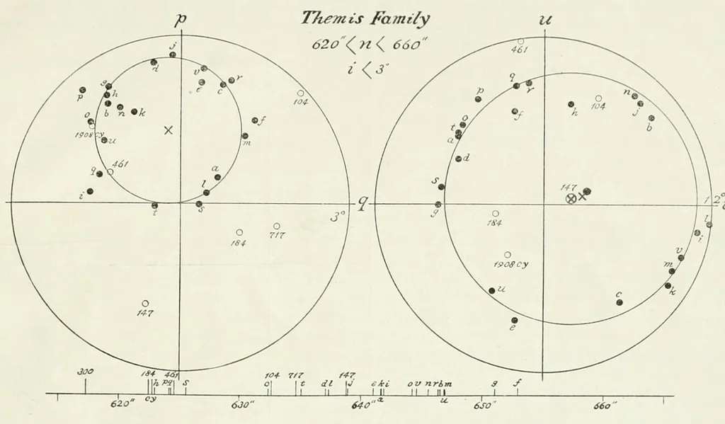 An illustration from The Astronomical journal, 1849, leaf 203