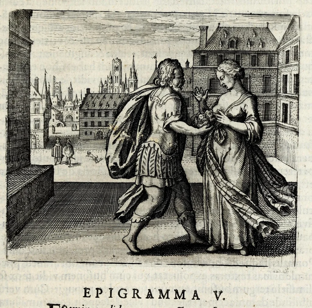 An illustration from Atalanta fugiens, hoc est, Emblemata nova de secretis naturae chymica : accomodata partim oculis & intellectui, figuris cupro incisis, adjectisque sententiis, epigrammatis & notis, partim auribus & recreationi animi plus minus 50 fugis musicalibus trium vocum, quarum duae ad unam simplicem melodiam distichis canendis peraptam, correspondeant, non abs[que] singulari jucunditate videnda, legenda, meditanda, intelligenda, dijudicanda, canenda & audienda, 1618, leaf 37