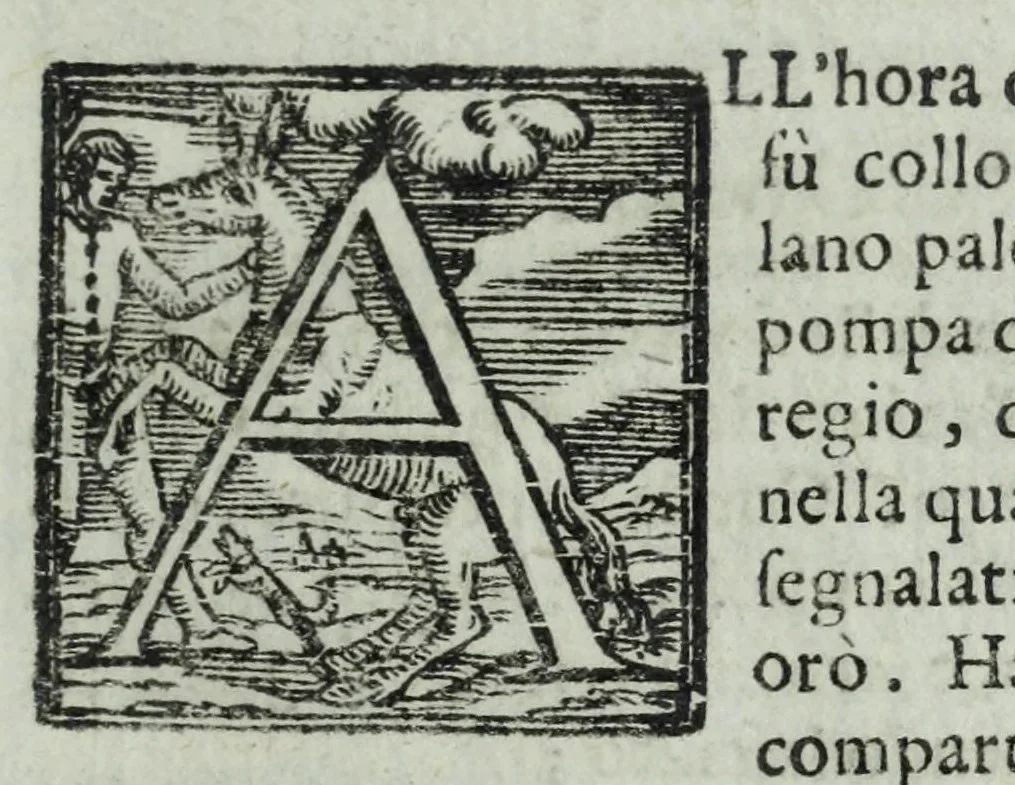 An illustration from Ateneo dei letterati milanesi, 1670, leaf 33