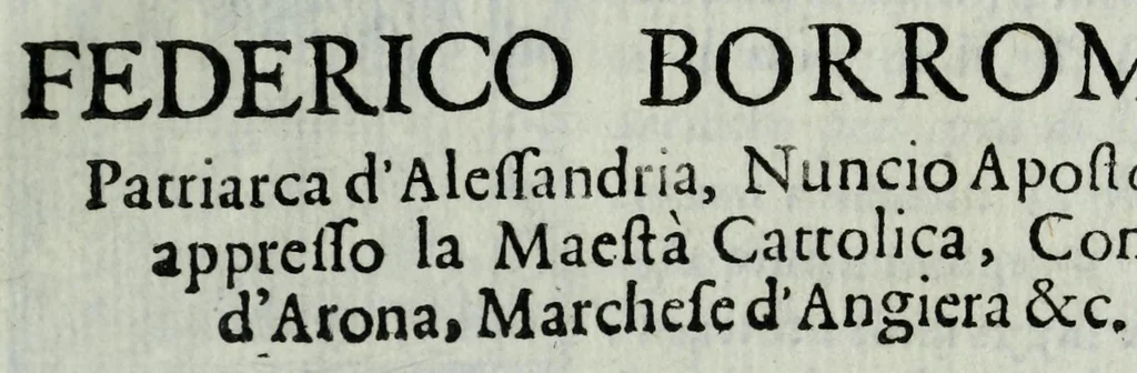 An illustration from Ateneo dei letterati milanesi, 1670, leaf 7