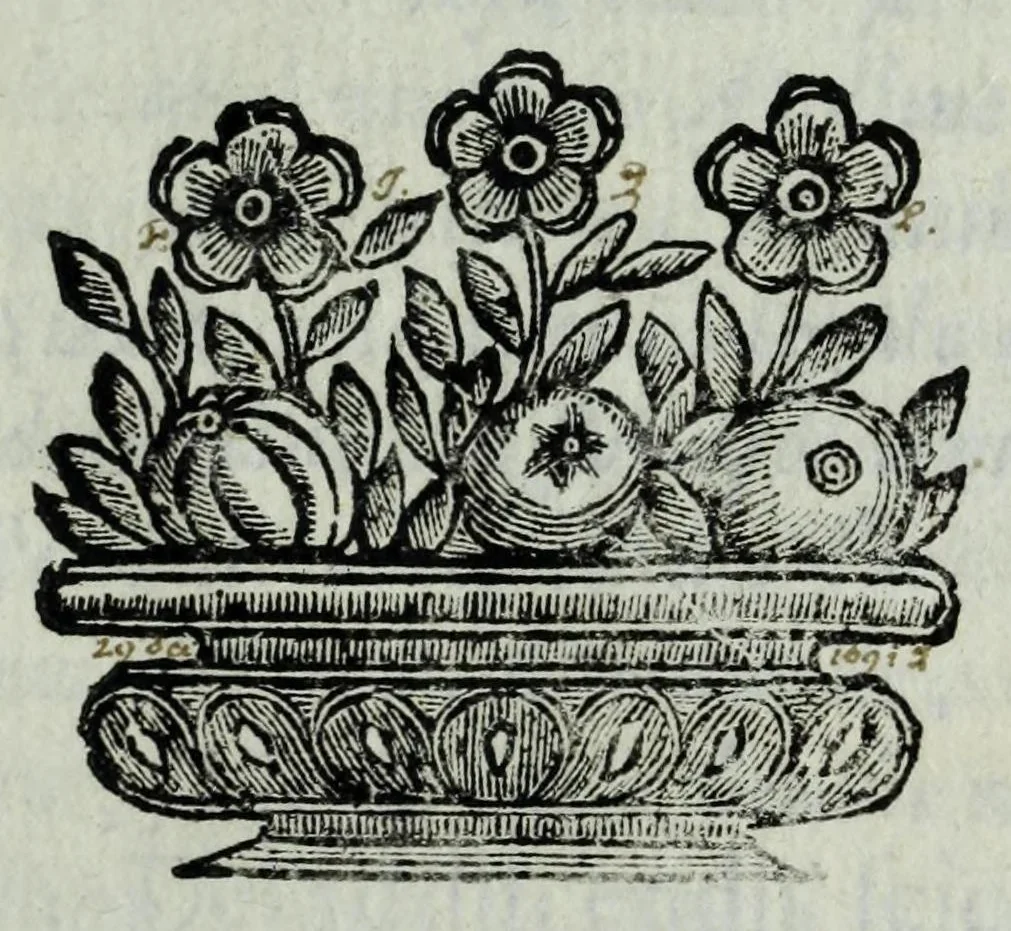 An illustration from Ateneo dei letterati milanesi, 1670, leaf 7