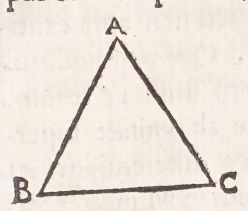 An illustration from Athanasij Kircheri e Societate Iesu Arithmologia, siue, De abditis numerorum mysterijs : qua origo, antiquitas & fabrica numerorum exponitur : abditae eorundem proprietates demonstrantur : fontes superstitionum in amuletorum fabrica aperiuntur : denique post cabalistarum, Arabum, gnosticorum, aliorumque magicas impietates detectas, vera & licita numerorum mystica significatio ostenditur, 1665, leaf 287