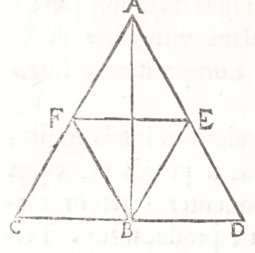 An illustration from Athanasij Kircheri e Societate Iesu Arithmologia, siue, De abditis numerorum mysterijs : qua origo, antiquitas & fabrica numerorum exponitur : abditae eorundem proprietates demonstrantur : fontes superstitionum in amuletorum fabrica aperiuntur : denique post cabalistarum, Arabum, gnosticorum, aliorumque magicas impietates detectas, vera & licita numerorum mystica significatio ostenditur, 1665, leaf 328