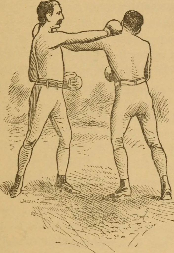 An illustration from Athletics and manly sport, 1890, leaf 106