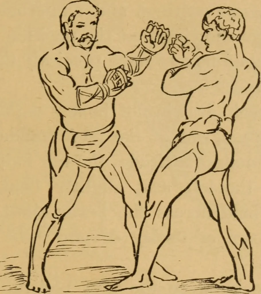 An illustration from Athletics and manly sport, 1890, leaf 38