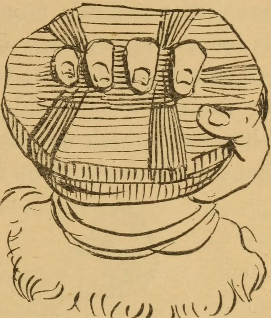 An illustration from Athletics and manly sport, 1890, leaf 40