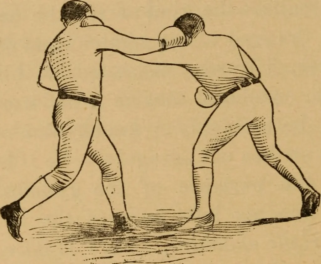 An illustration from Athletics and manly sport, 1890, leaf 53