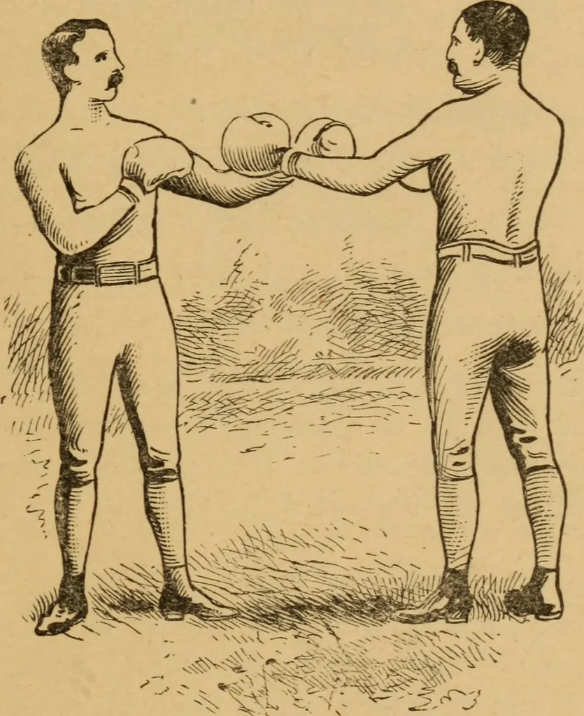 An illustration from Athletics and manly sport, 1890, leaf 70