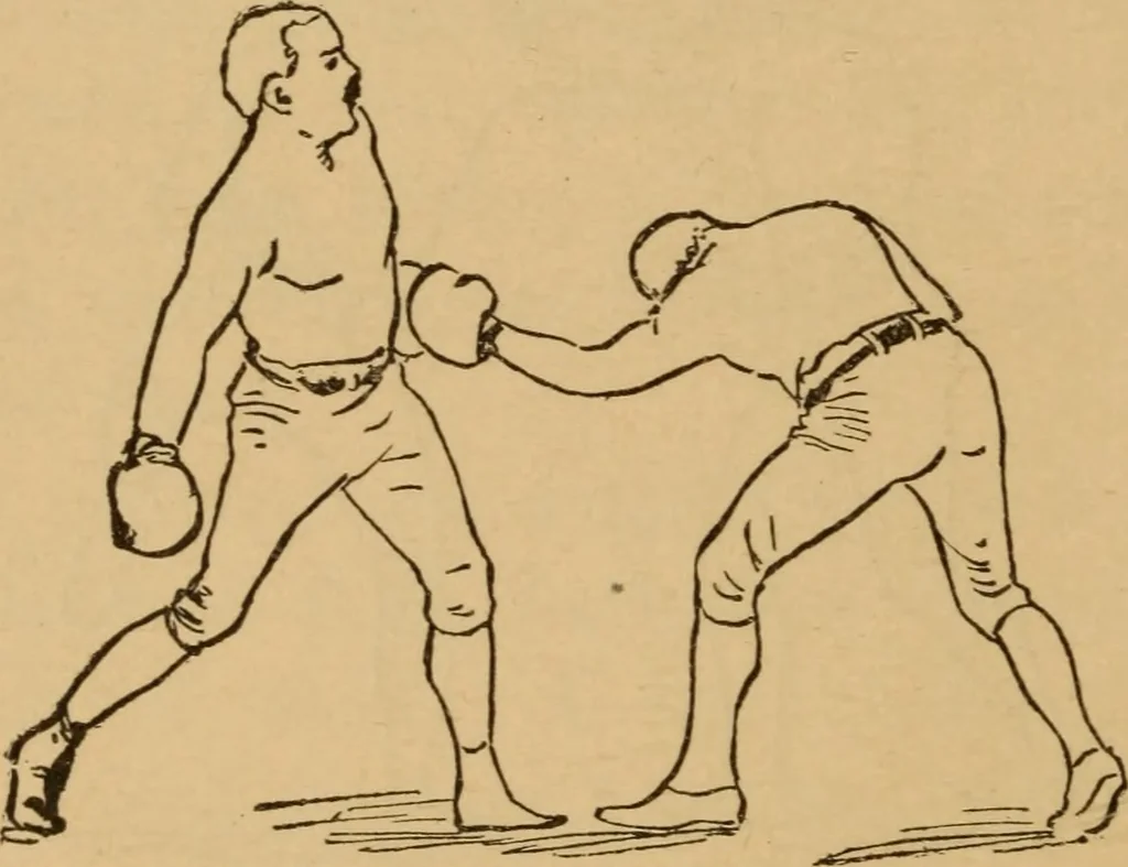 An illustration from Athletics and manly sport, 1890, leaf 87
