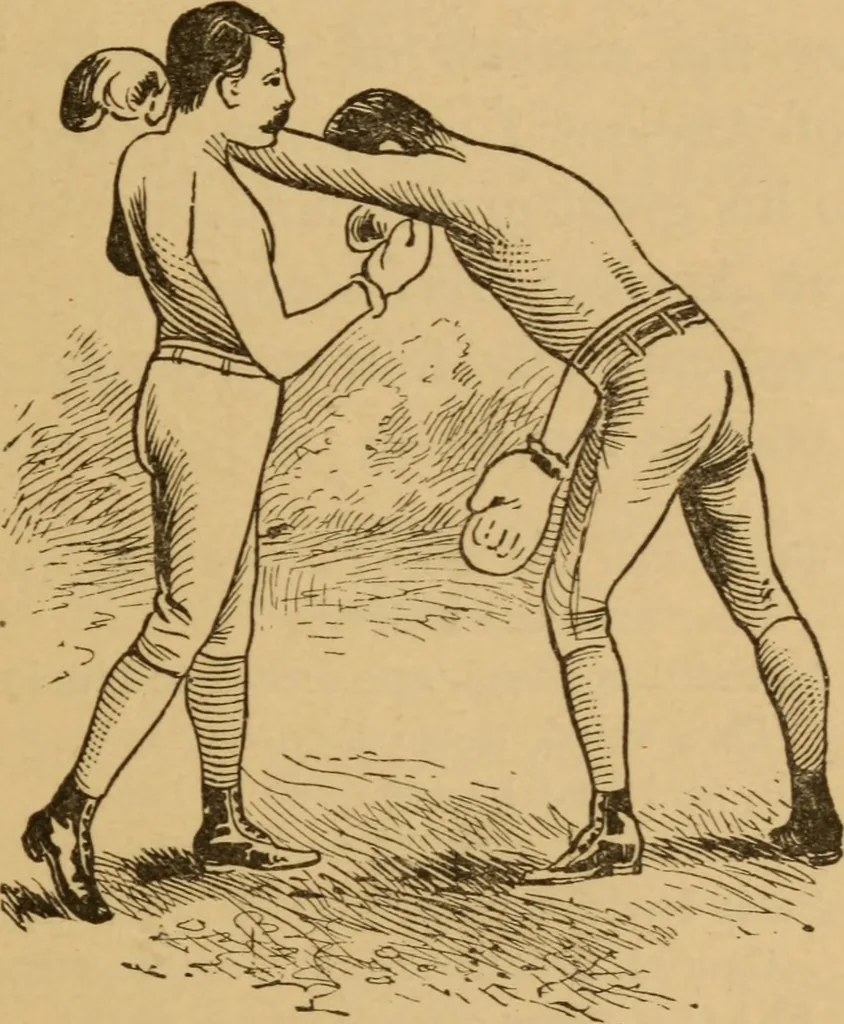 An illustration from Athletics and manly sport, 1890, leaf 88