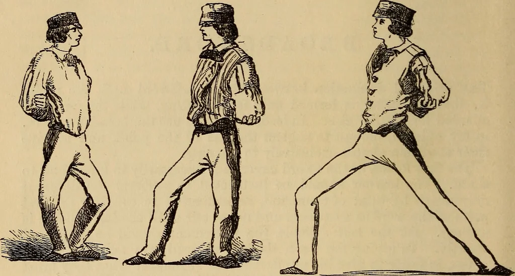 An illustration from Athletic sports and recreations for boys.., 1861, leaf 105