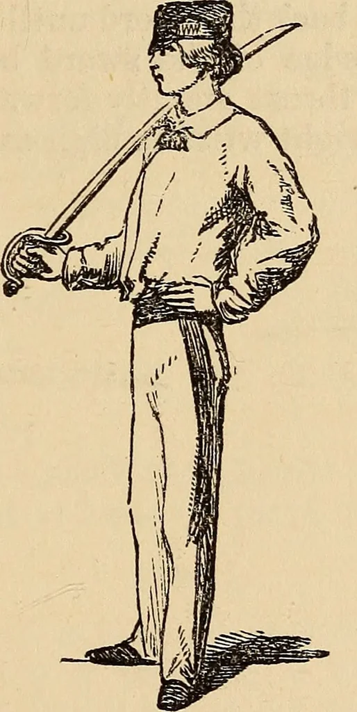 An illustration from Athletic sports and recreations for boys.., 1861, leaf 106