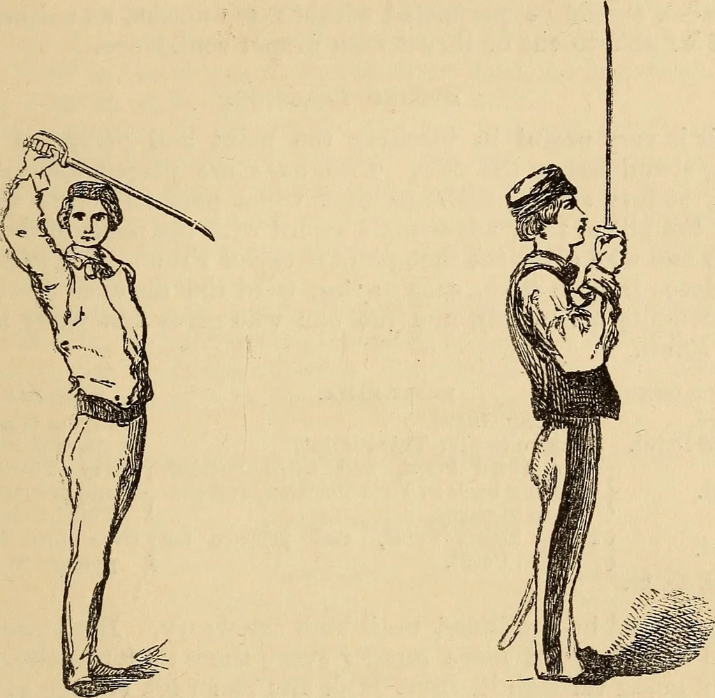 An illustration from Athletic sports and recreations for boys.., 1861, leaf 112