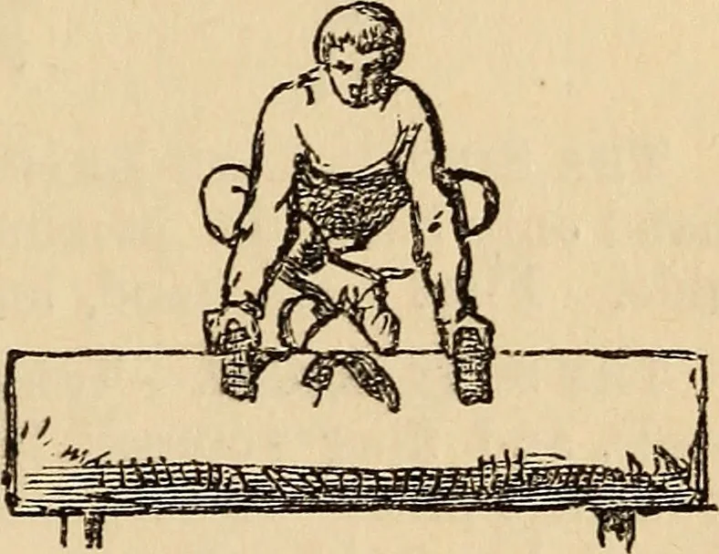 An illustration from Athletic sports and recreations for boys.., 1861, leaf 52