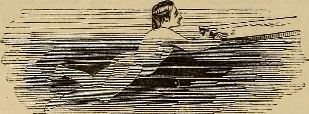 An illustration from Athletic sports and recreations for boys.., 1861, leaf 61