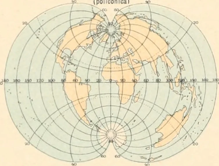 An illustration from Atlante geografico metodico in 65 tavole, 1910, leaf 13
