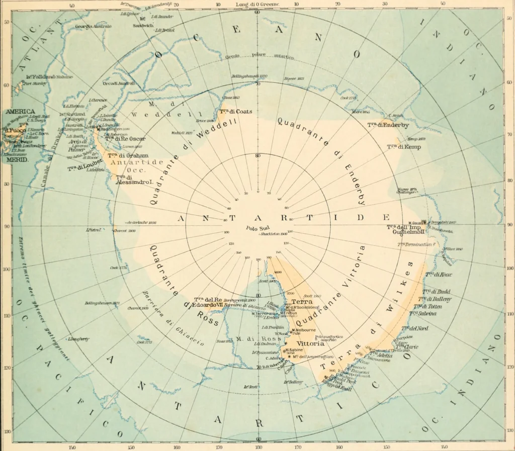 An illustration from Atlante geografico metodico in 65 tavole, 1910, leaf 132