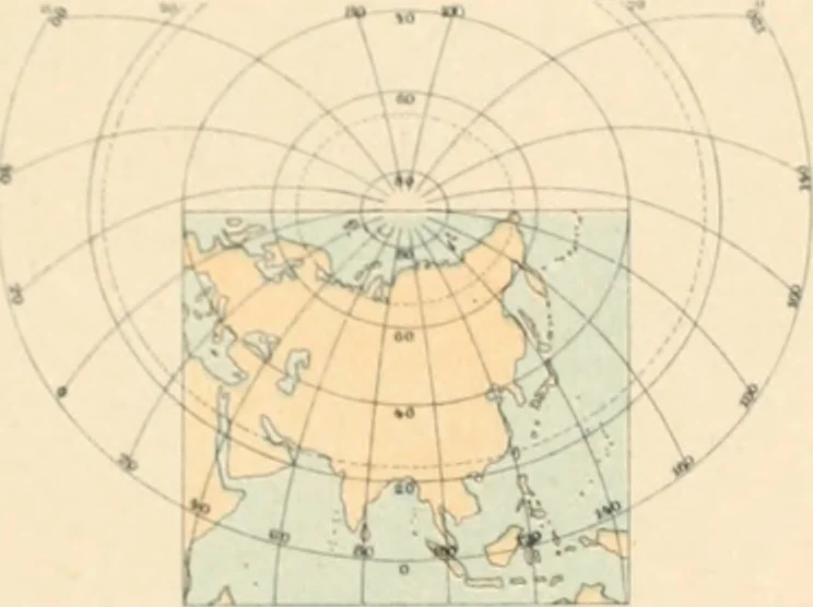 An illustration from Atlante geografico metodico in 65 tavole, 1910, leaf 14