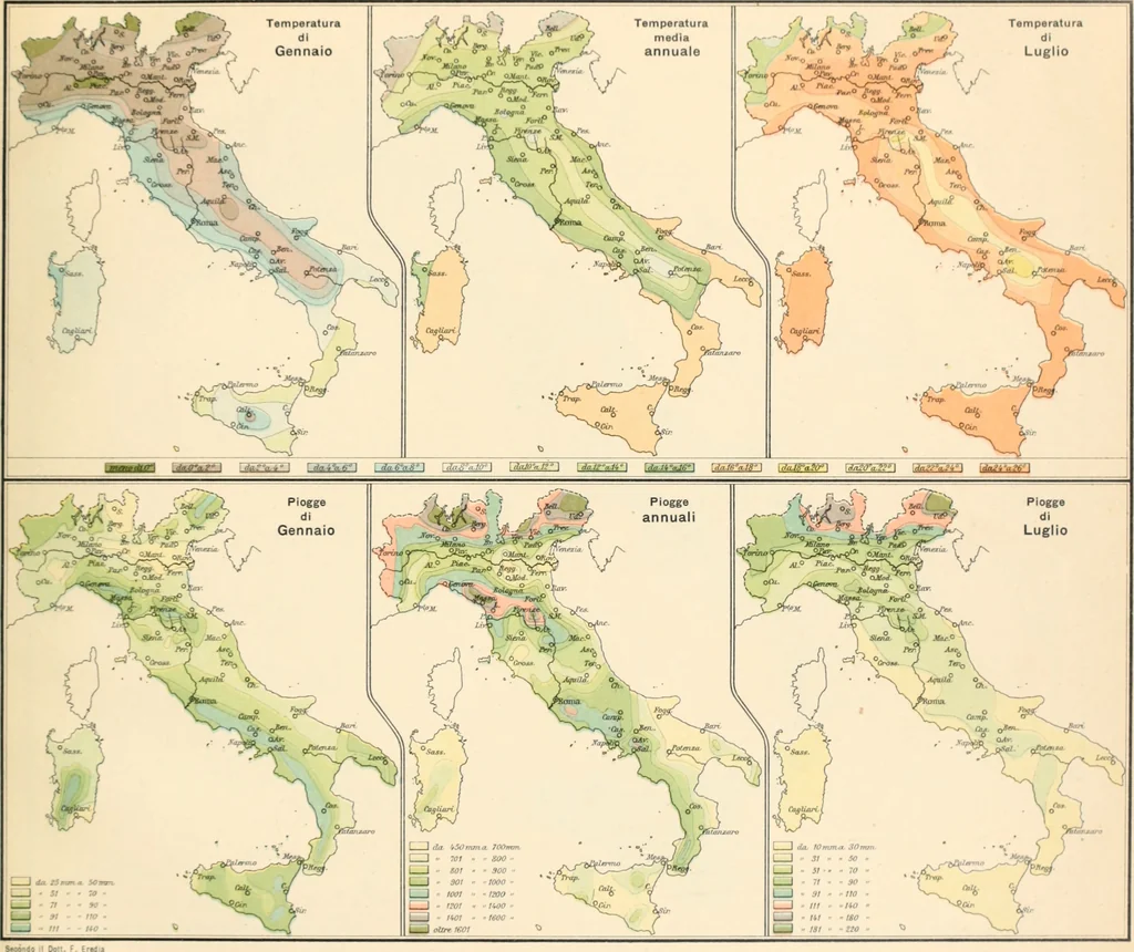 An illustration from Atlante geografico metodico in 65 tavole, 1910, leaf 34