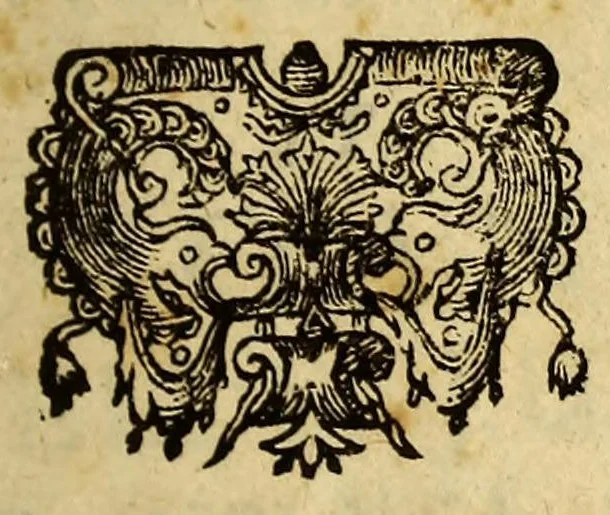 An illustration from Atlantis retecta, sive de navigatione prima Christophori Columbi in Americam poëma Vincentii Placcii, 1659, leaf 9