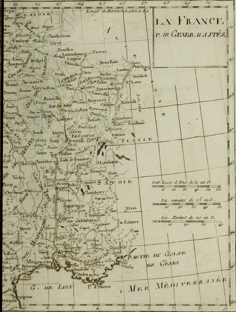 An illustration from Atlas de toutes les parties connues du globe terrestre : dressé pour l'Histoire philosophique et politique des établissemens et du commerce des Européens dans les deux Indes, 1780, leaf 110