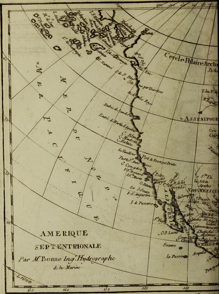 An illustration from Atlas de toutes les parties connues du globe terrestre : dressé pour l'Histoire philosophique et politique des établissemens et du commerce des Européens dans les deux Indes, 1780, leaf 133