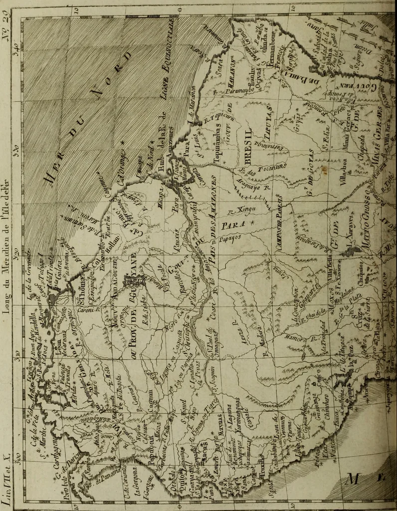 An illustration from Atlas de toutes les parties connues du globe terrestre : dressé pour l'Histoire philosophique et politique des établissemens et du commerce des Européens dans les deux Indes, 1780, leaf 149