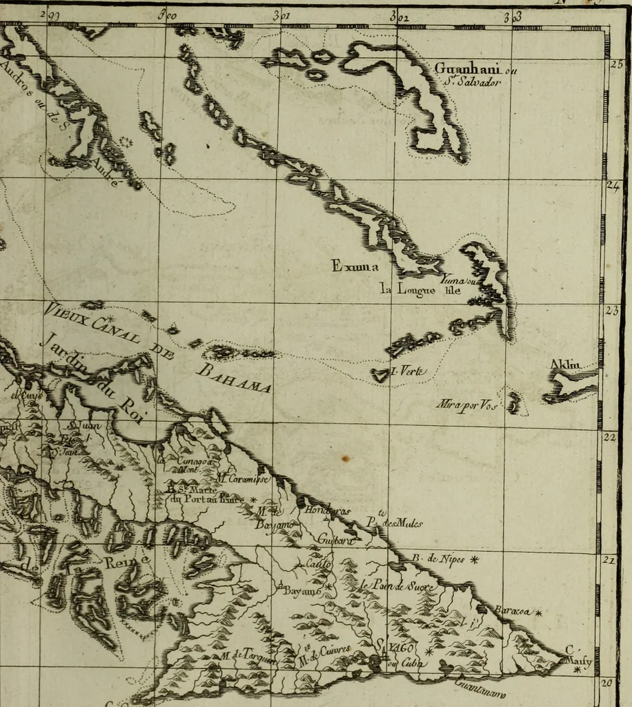 An illustration from Atlas de toutes les parties connues du globe terrestre : dressé pour l'Histoire philosophique et politique des établissemens et du commerce des Européens dans les deux Indes, 1780, leaf 190