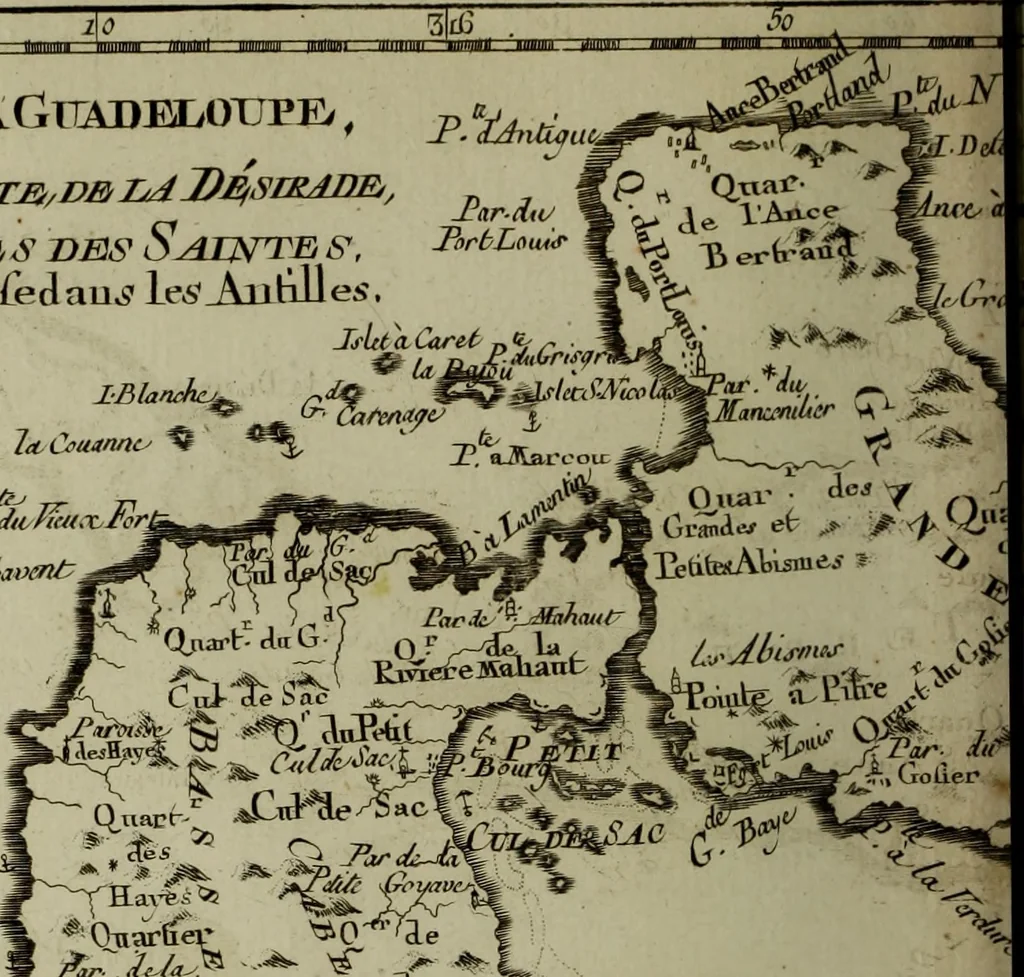 An illustration from Atlas de toutes les parties connues du globe terrestre : dressé pour l'Histoire philosophique et politique des établissemens et du commerce des Européens dans les deux Indes, 1780, leaf 193