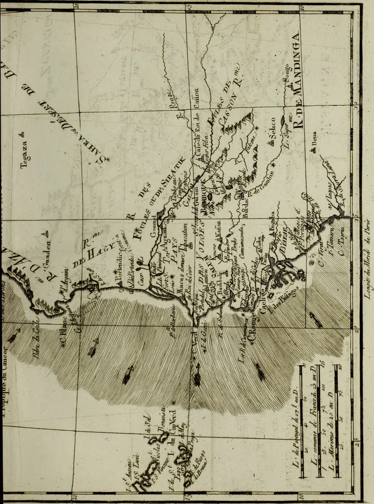 An illustration from Atlas de toutes les parties connues du globe terrestre : dressé pour l'Histoire philosophique et politique des établissemens et du commerce des Européens dans les deux Indes, 1780, leaf 206