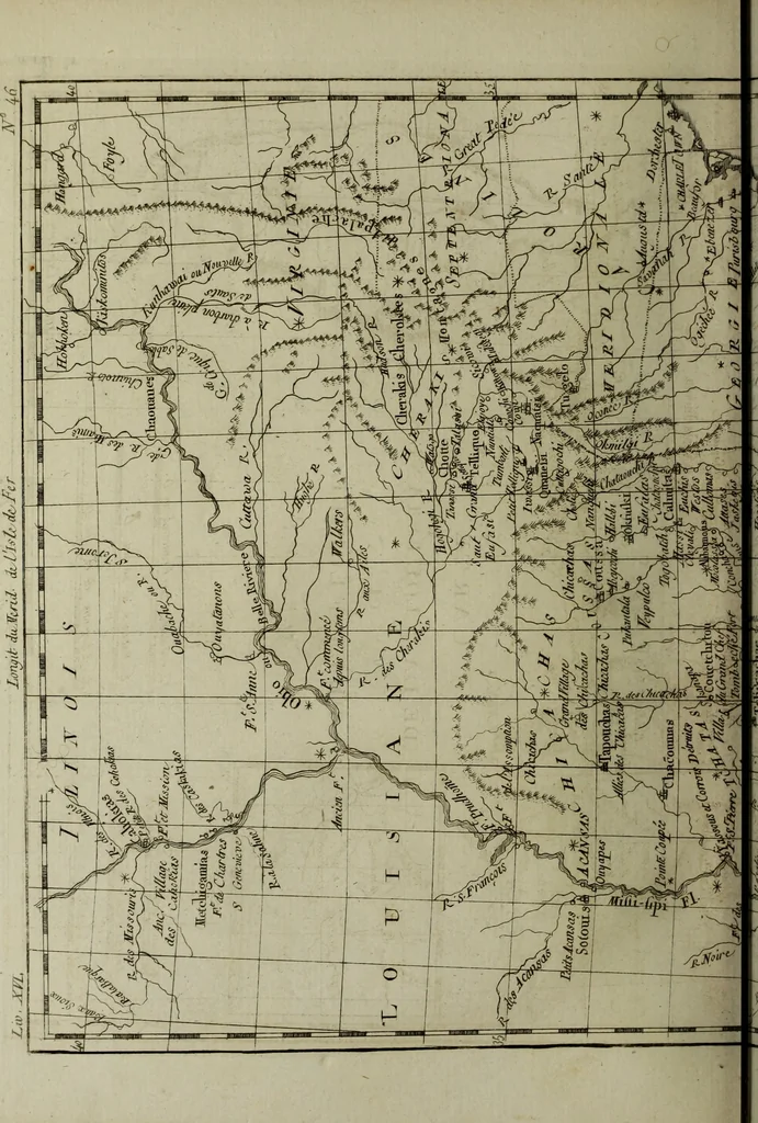 An illustration from Atlas de toutes les parties connues du globe terrestre : dressé pour l'Histoire philosophique et politique des établissemens et du commerce des Européens dans les deux Indes, 1780, leaf 217