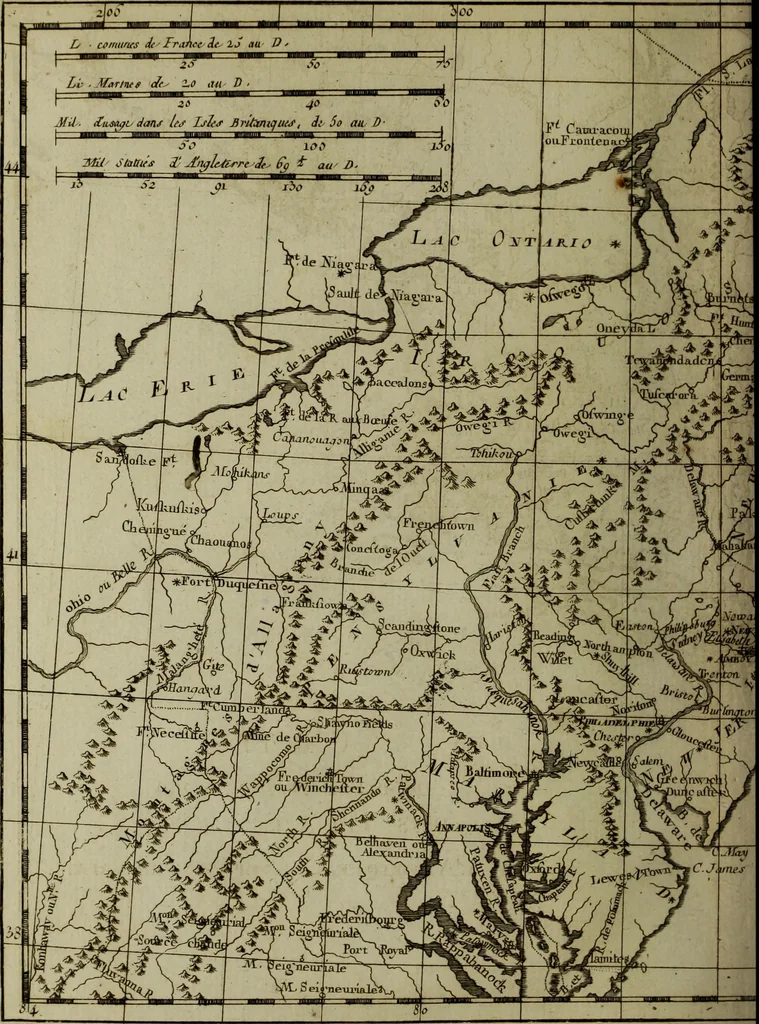 An illustration from Atlas de toutes les parties connues du globe terrestre : dressé pour l'Histoire philosophique et politique des établissemens et du commerce des Européens dans les deux Indes, 1780, leaf 221