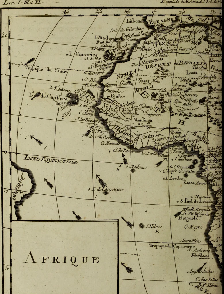 An illustration from Atlas de toutes les parties connues du globe terrestre : dressé pour l'Histoire philosophique et politique des établissemens et du commerce des Européens dans les deux Indes, 1780, leaf 49