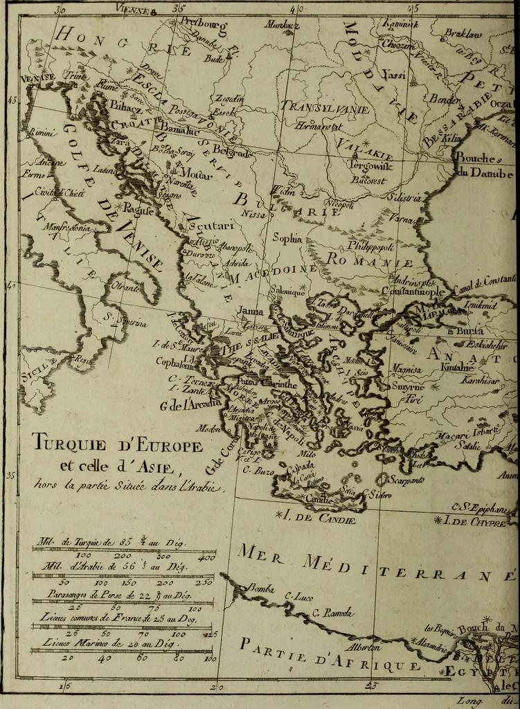 An illustration from Atlas de toutes les parties connues du globe terrestre : dressé pour l'Histoire philosophique et politique des établissemens et du commerce des Européens dans les deux Indes, 1780, leaf 57