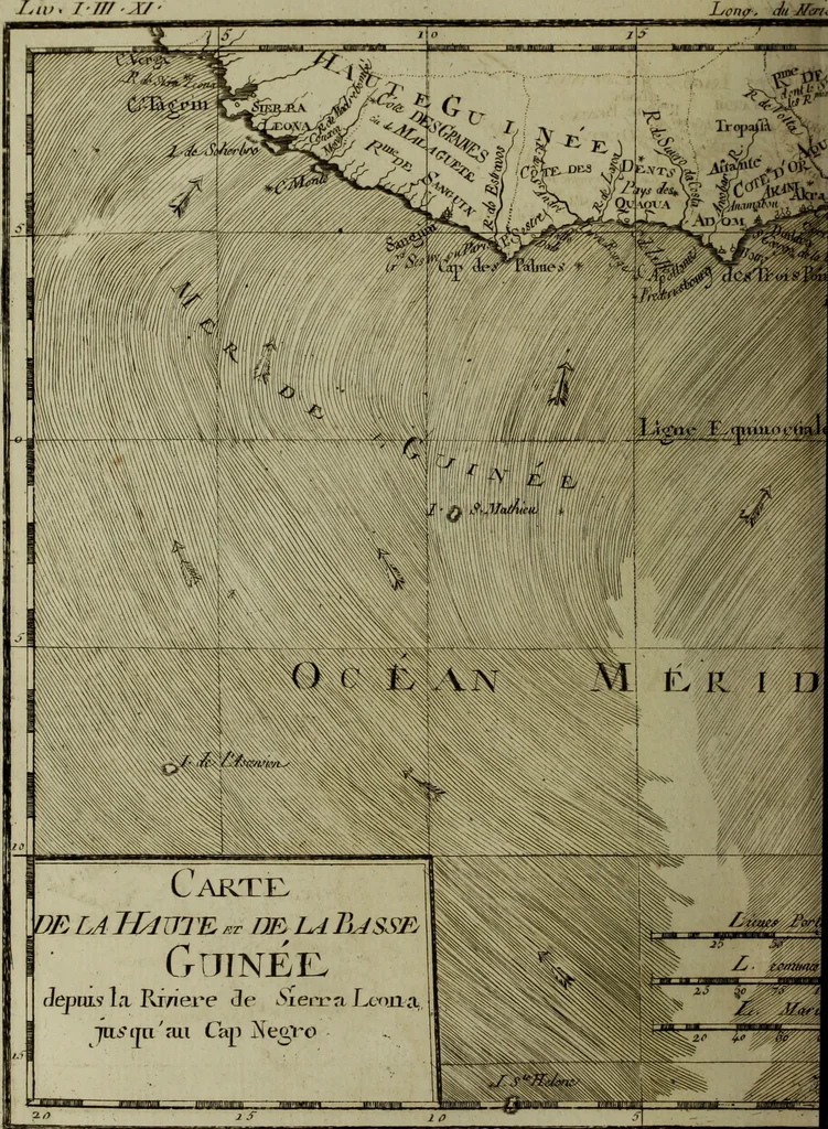 An illustration from Atlas de toutes les parties connues du globe terrestre : dressé pour l'Histoire philosophique et politique des établissemens et du commerce des Européens dans les deux Indes, 1780, leaf 69