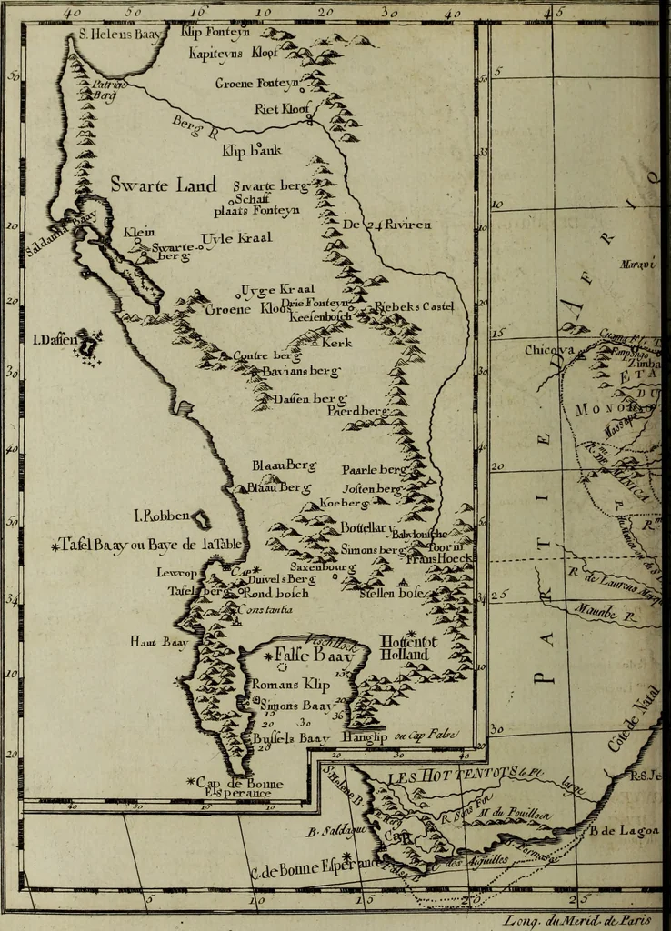 An illustration from Atlas de toutes les parties connues du globe terrestre : dressé pour l'Histoire philosophique et politique des établissemens et du commerce des Européens dans les deux Indes, 1780, leaf 73