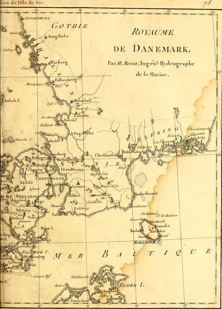 An illustration from Atlas encyclopédique : contenant la géographie ancienne, et quelques cartes sur la géographie du moyen âge, la géographie moderne, et les cartes relatives à la géographie physique, 1787, leaf 120