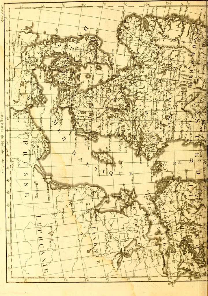 An illustration from Atlas encyclopédique : contenant la géographie ancienne, et quelques cartes sur la géographie du moyen âge, la géographie moderne, et les cartes relatives à la géographie physique, 1787, leaf 123