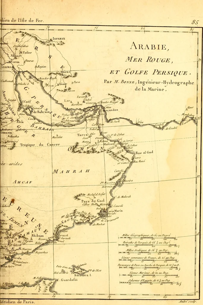 An illustration from Atlas encyclopédique : contenant la géographie ancienne, et quelques cartes sur la géographie du moyen âge, la géographie moderne, et les cartes relatives à la géographie physique, 1787, leaf 148