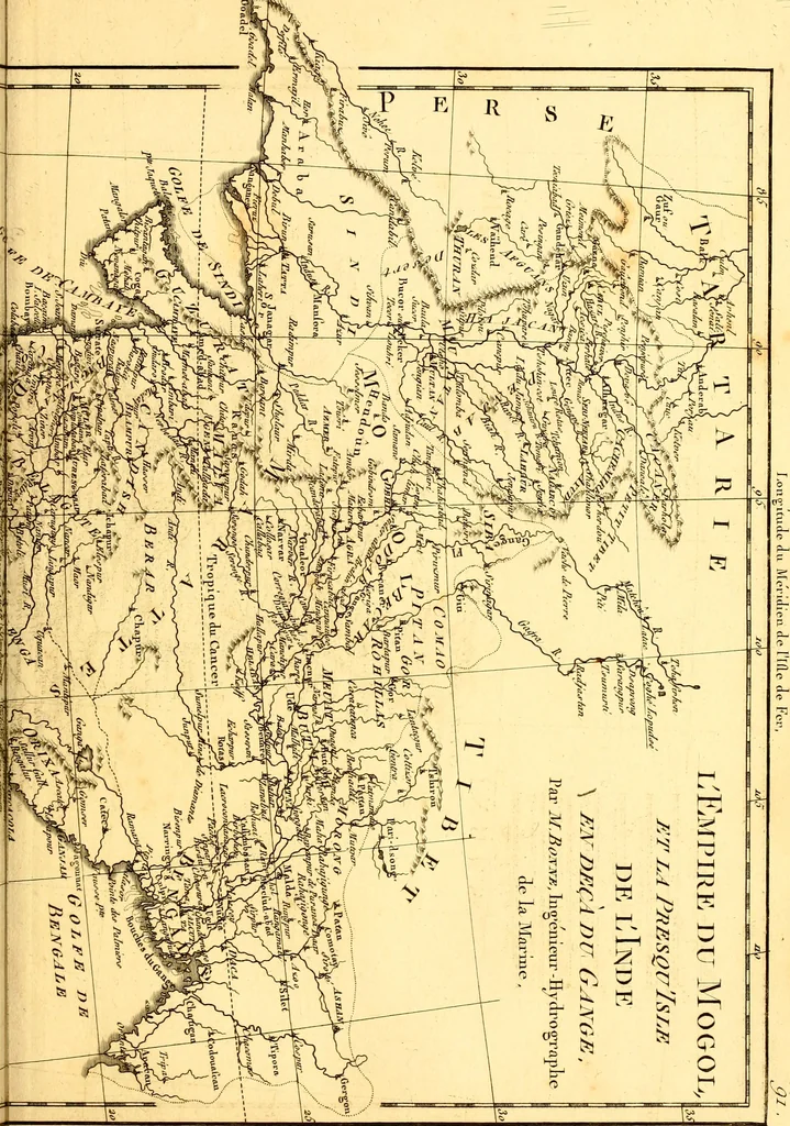 An illustration from Atlas encyclopédique : contenant la géographie ancienne, et quelques cartes sur la géographie du moyen âge, la géographie moderne, et les cartes relatives à la géographie physique, 1787, leaf 172
